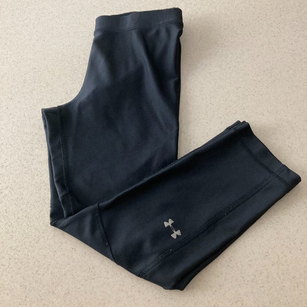 Under Armour Crop Leggings Black Women Size XS
